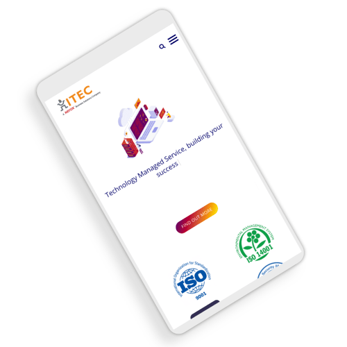 Single mobile mockup ITEC